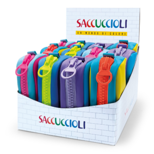 Penar Zippy, cu fermoar mare, 22 x 10 x 8 cm (12buc/display)