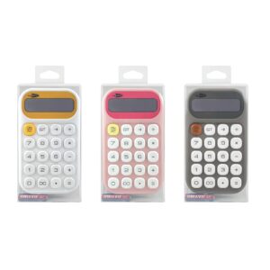 Calculator de birou, 12 Cifre, 9.3 x 16 cm, 3 culori disponibile (blister)
