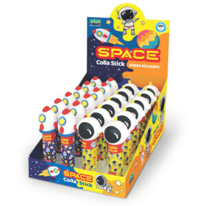 Lipici solid Space, 9 gr, 2 modele (24 buc/display)