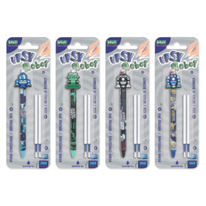 Set pix care se sterge cu snap si 2 rezerve, Upsy Robot (blister)