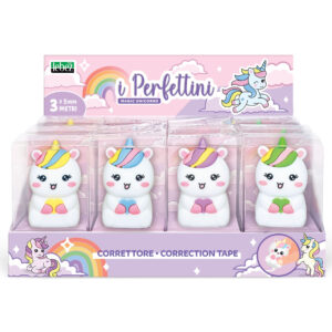 Corector cu banda Magic Unicorns, 4 modele (12 buc/display)