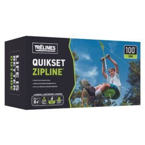 Tiroliana cu set de frana rapida (30 m)