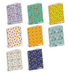 Caiet A4+ cu spirala - Pattern 2025, 80 g/m2, 60 pag., coperta plastic + laminare UV (Matematica)