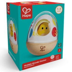 Jucarie din lemn - Hopa Mitica Pui in ou