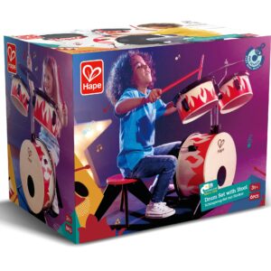 Jucarie din lemn - Set de tobe