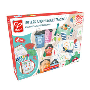 Kit de invatare litere si numere - 66 piese