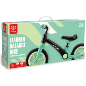 Bicicleta de echilibru pentru copii, verde