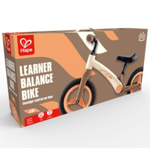 Bicicleta de echilibru pentru copii, bej