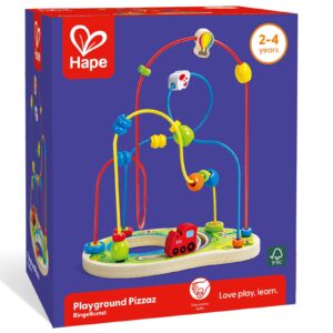 Jucarie din lemn - Centru de activitati Playground Pizzaz