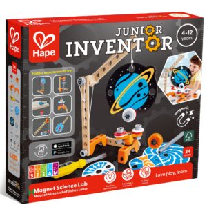 Jucarie din lemn - Laboratorul cu magneti