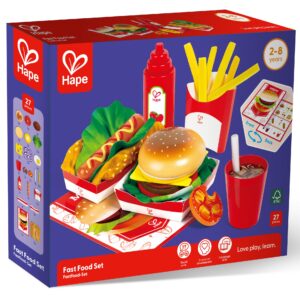 Jucarie din lemn - Fast-food
