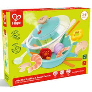 Jucarie - Set de gatit alimente la aburi (16 piese)