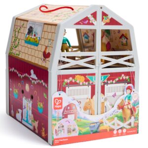Casuta de papusi - Ferma cu ponei (25 piese)