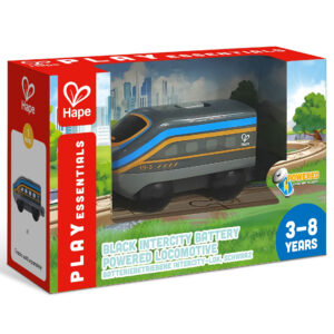 Jucarie - Locomotiva neagra alimentata cu baterii