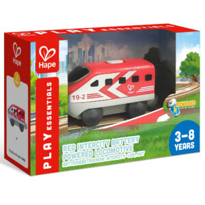 Jucarie - Locomotiva rosie alimentata cu baterii