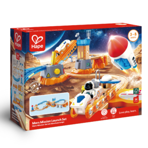 Jucarie - Set sina de lansare pe Marte (34 piese)