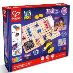 Jucarie Labbox - Circuit Explorer Base, 90+ experimente (39 piese)