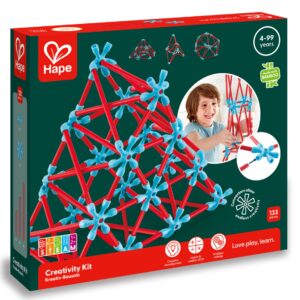 Jucarie din bambus Flexistix - Constructor creativ (133 piese)