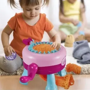 Masina de Tricotat pentru Copii Knitting Machine cu Manivela