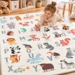 Covoras de Joaca Pilabil si Reversibil din Spuma XPE 180 x 150 cm