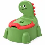 Olita Dino Verde cu Spatar Vas Detasabil si Design Ergonomic pentru Copii