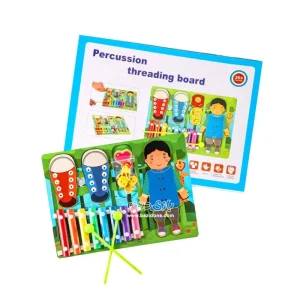 Placa din Lemn cu Activitati Educative Montessori